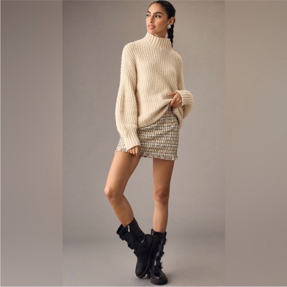 THE DAKOTAH OVERSIZED TURTLENECK SWEATER BY MAEVE